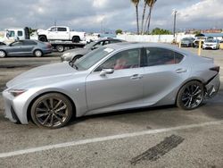 Salvage cars for sale at Van Nuys, CA auction: 2022 Lexus IS 350 F-Sport