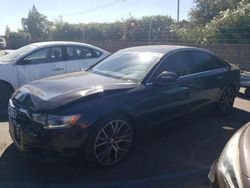 Salvage cars for sale at San Martin, CA auction: 2014 Audi A6 Premium Plus