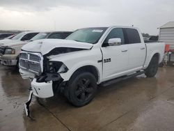 Salvage cars for sale at Grand Prairie, TX auction: 2018 Dodge RAM 1500 SLT