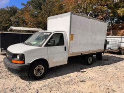 Salvage trucks for sale at Austell, GA auction: 2017 Chevrolet Express G3500