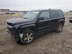 Salvage cars for sale at Kansas City, KS auction: 2016 Jeep Patriot Latitude