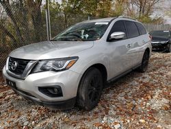 Nissan Pathfinder salvage cars for sale: 2019 Nissan Pathfinder S