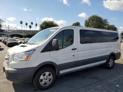 Salvage trucks for sale at Van Nuys, CA auction: 2018 Ford Transit T-350