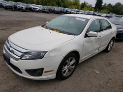 Salvage cars for sale at Portland, OR auction: 2012 Ford Fusion SE