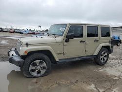Salvage cars for sale from Copart Corpus Christi, TX: 2017 Jeep Wrangler Unlimited Sahara