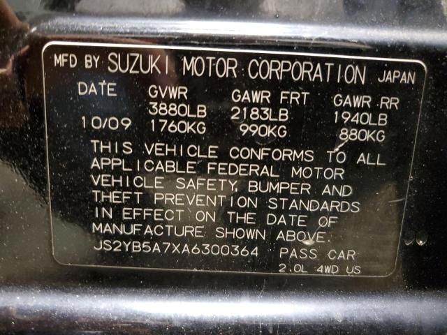 2010 Suzuki SX4 Touring