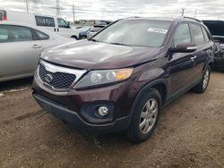 Salvage cars for sale at Elgin, IL auction: 2012 KIA Sorento Base