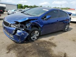 KIA Forte LX salvage cars for sale: 2017 KIA Forte LX