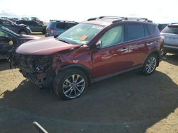 Salvage cars for sale at Brighton, CO auction: 2018 Toyota Rav4 Limited