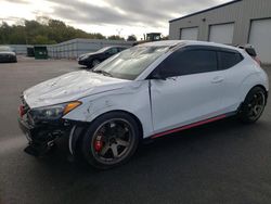 Salvage cars for sale at Assonet, MA auction: 2022 Hyundai Veloster N