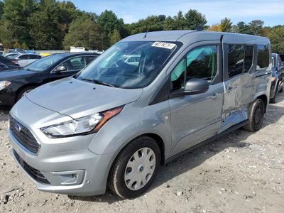 Salvage cars for sale from Copart Mendon, MA: 2023 Ford Transit Connect XLT