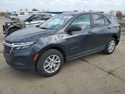 Salvage cars for sale from Copart Woodhaven, MI: 2022 Chevrolet Equinox LS