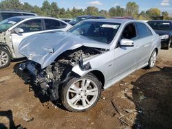 Mercedes-Benz salvage cars for sale: 2012 Mercedes-Benz E 350 4matic