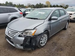 Nissan Sentra S Vehiculos salvage en venta: 2013 Nissan Sentra S