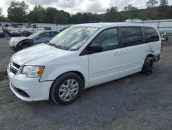 Salvage cars for sale at Grantville, PA auction: 2017 Dodge Grand Caravan SE