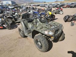 Salvage cars for sale from Copart Colorado Springs, CO: 2013 Polaris Sportsman 550 EFI-X2