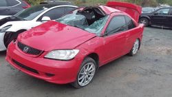 Carros salvage para piezas a la venta en subasta: 2005 Honda Civic LX