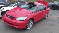 Honda salvage cars for sale: 2005 Honda Civic LX