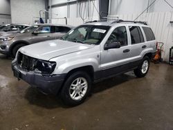 Salvage cars for sale from Copart Ham Lake, MN: 2004 Jeep Grand Cherokee Laredo