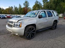 Salvage cars for sale at Portland, OR auction: 2013 Chevrolet Tahoe K1500 LTZ