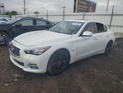 Infiniti Q50 salvage cars for sale: 2016 Infiniti Q50 Premium