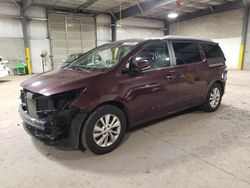 Salvage cars for sale at Chalfont, PA auction: 2016 KIA Sedona LX