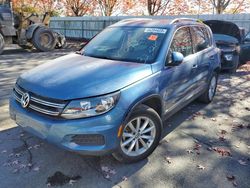 Volkswagen salvage cars for sale: 2017 Volkswagen Tiguan Wolfsburg