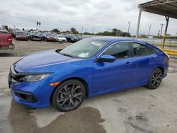 Salvage cars for sale from Copart Corpus Christi, TX: 2019 Honda Civic Sport