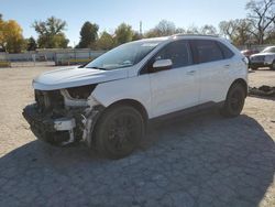 Vehiculos salvage en venta de Copart Wichita, KS: 2015 Ford Edge SEL