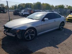 Salvage cars for sale from Copart Chalfont, PA: 2008 BMW 650 I