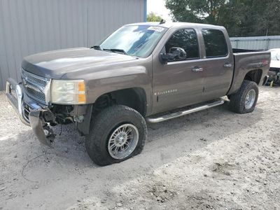 Salvage cars for sale from Copart Midway, FL: 2007 Chevrolet Silverado K1500 Crew Cab