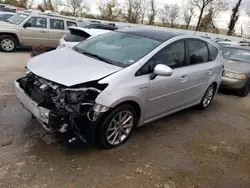 Vehiculos salvage en venta de Copart Bridgeton, MO: 2015 Toyota Prius V