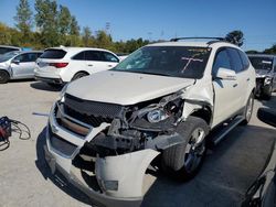 Chevrolet salvage cars for sale: 2011 Chevrolet Traverse LT