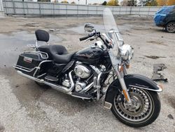 Salvage motorcycles for sale at Dyer, IN auction: 2012 Harley-Davidson Flhr Road King