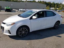 Salvage cars for sale from Copart Exeter, RI: 2016 Toyota Corolla L