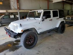 Jeep salvage cars for sale: 2014 Jeep Wrangler Unlimited Sahara