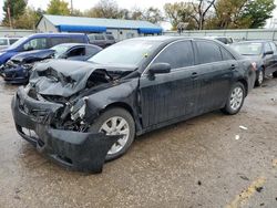 Salvage cars for sale at Wichita, KS auction: 2009 Toyota Camry SE