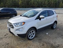 Salvage SUVs for sale at auction: 2021 Ford Ecosport SE