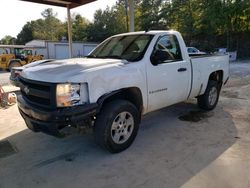 Salvage cars for sale at Hueytown, AL auction: 2007 Chevrolet Silverado C1500