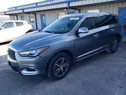 Salvage cars for sale at Oklahoma City, OK auction: 2018 Infiniti QX60