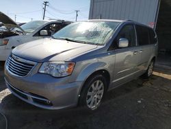 Salvage cars for sale from Copart Chicago Heights, IL: 2014 Chrysler Town & Country Touring