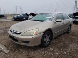 Salvage cars for sale at Elgin, IL auction: 2006 Honda Accord Hybrid