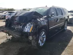 Vehiculos salvage en venta de Copart Las Vegas, NV: 2014 Cadillac Escalade ESV Platinum