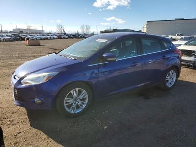 Salvage cars for sale from Copart Rocky View County, AB: 2012 Ford Focus SEL