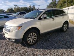 Salvage cars for sale at Riverview, FL auction: 2008 Ford Edge SEL