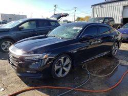 Vehiculos salvage en venta de Copart Chicago Heights, IL: 2018 Honda Accord Touring