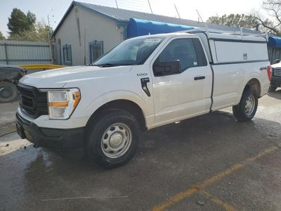 Salvage cars for sale from Copart Wichita, KS: 2021 Ford F150