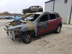 Salvage cars for sale at Lansing, MI auction: 2015 Jeep Cherokee Latitude