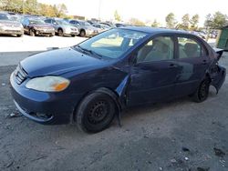 Salvage cars for sale from Copart Wheeling, IL: 2007 Toyota Corolla CE