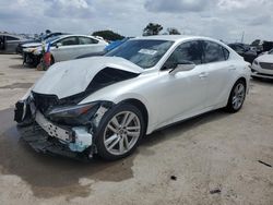 Salvage cars for sale from Copart Riverview, FL: 2022 Lexus IS 300